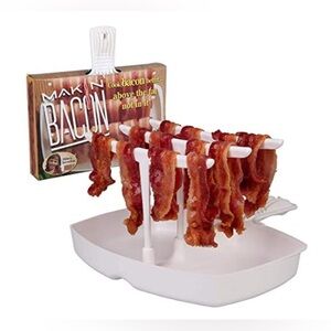 Makn Bacon - The Original Microwave Bacon Dish